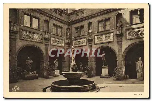 Cartes postales Toulouse Musee Petit Cloitre Cour Renaissance Restauree