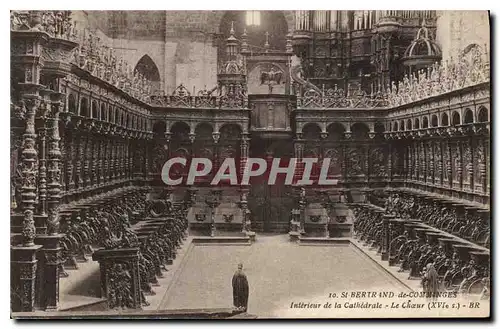 Ansichtskarte AK St Bertrand de Comminges Interieur de la Cathedrale Le Choeur