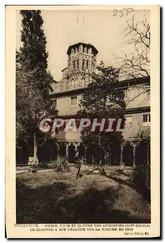 Cartes postales Toulouse Musee Tour et Cloitre des Augustins