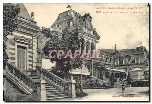 Cartes postales Luchon Facade du Casino