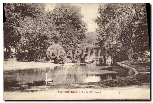 Ansichtskarte AK Toulouse Le Jardin Royal