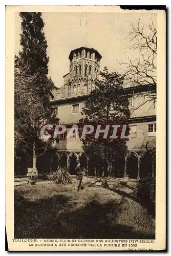 Cartes postales Toulouse Musee Tour et Cloitre des Augustins