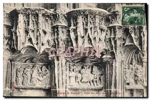 Cartes postales Cathedral de Bourges Suites des deux testaments