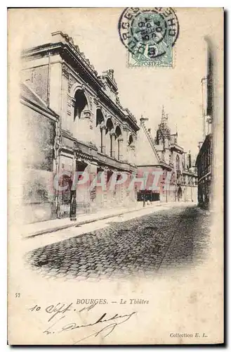 Cartes postales Bourges Le Theatre