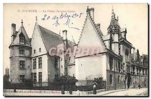 Cartes postales Bourges Le Palais Jacques Coeur