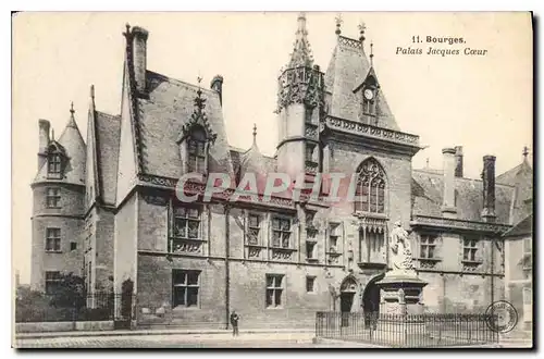 Cartes postales Bourges Palais Jacques Coeur