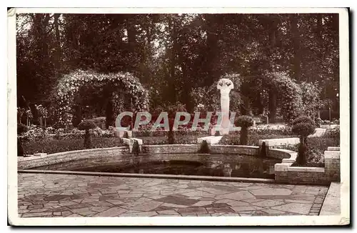 Ansichtskarte AK Bourges Jardins des Pres Fichaux La Fontaine du Dieu Pan