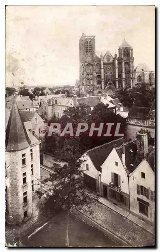 Ansichtskarte AK Bourges Vue Centrale prise de l'Hotel des Postes