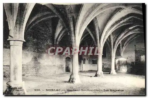 Cartes postales Noirlac pres Saint Amand Mond Rond Cher Les Magasins