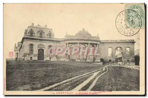 Cartes postales Chantilly Grandes Entries