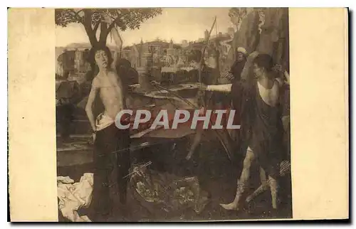 Cartes postales H Memlinc 1430 1494 Le Martyre se St Sebastian