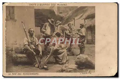 Cartes postales La Paye Des Moissoneurs L'Hermitte