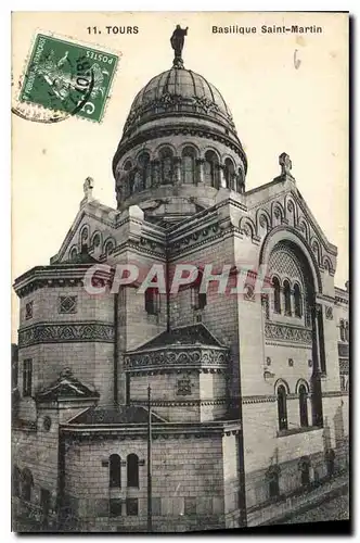 Cartes postales Tours Basilique Saint Martin