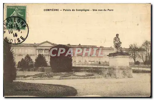 Ansichtskarte AK Compiegne Palais de Compiegne Une vue du Parc