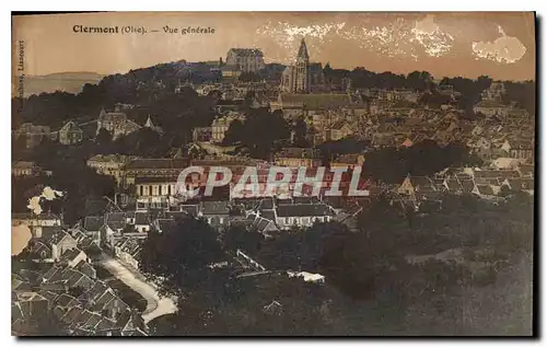 Cartes postales Clermont Oise Vue Generale