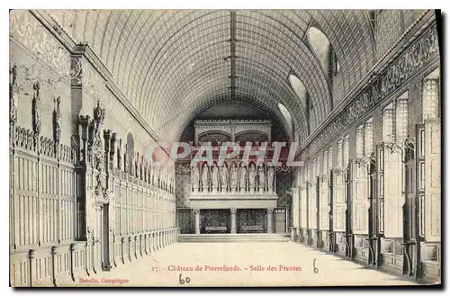 Cartes postales Chateau de Pierrefonds Salle des Preuses