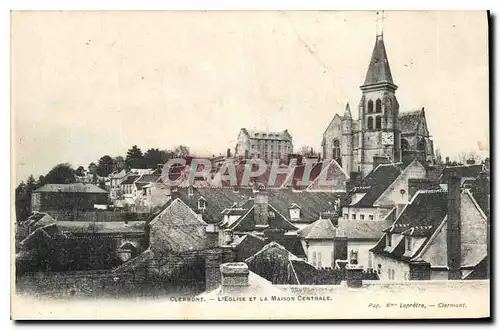 Cartes postales Clermont l'Eglise et la Maison Centrale