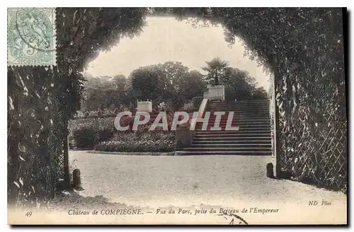 Ansichtskarte AK Chateau de Compiegne Vue du Parc prise du Berceau de l'Empereur