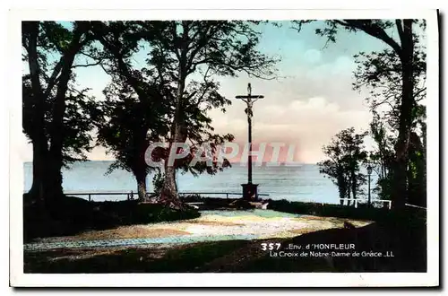 Cartes postales Env d'Honfleur La Croix de Notre Dame de Grace