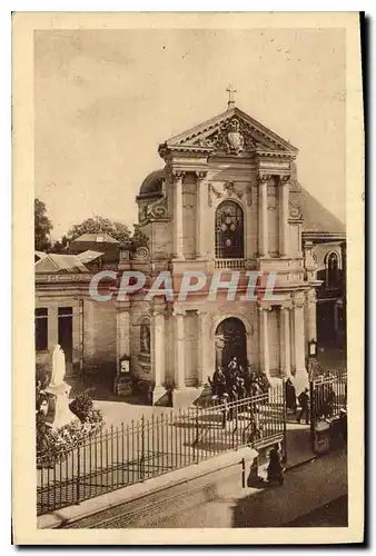 Cartes postales La Chapelle des Carmelites de Liseux La Facade