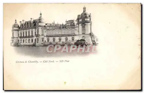 Ansichtskarte AK Chateau de Chantilly Cote Nord