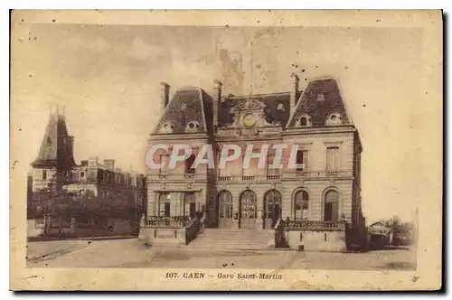 Cartes postales Caen Gare Saint Martin