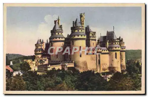 Cartes postales Chateau de Pierrefonds Cote de la Chapelle