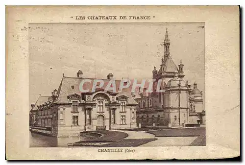 Ansichtskarte AK Les Chateaux de France Chantilly Oise