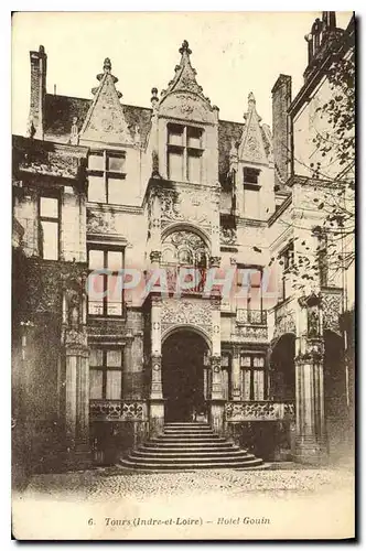 Cartes postales Tours Indre et Loire Hotel Gouin