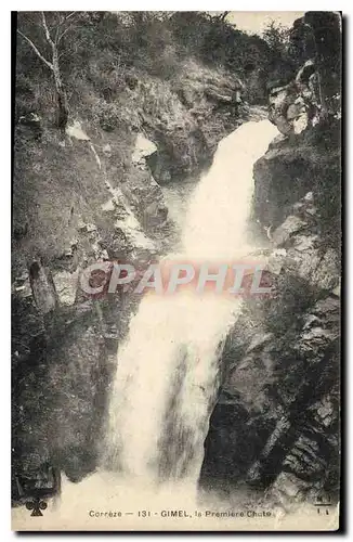 Cartes postales Correze Gimel La Primiere Chote