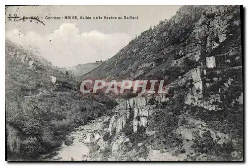 Ansichtskarte AK Correze brive Vallee de la Vezere au Saillant