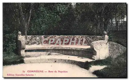 Cartes postales Compiegne Bane de Napoleon