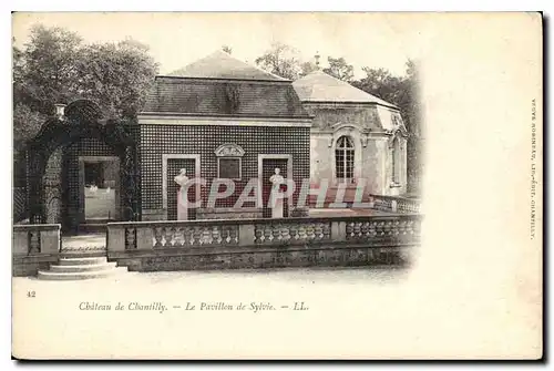 Cartes postales Chateau de Chantilly Le Pavillon de Sylvie