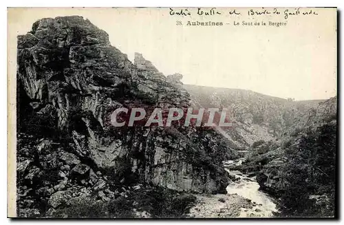 Ansichtskarte AK Aubazines Le saut de la Bergere