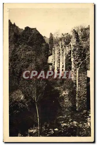 Ansichtskarte AK Aubazine Correze Les ruines de l'Abbaye de Coyroux