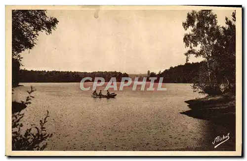 Cartes postales Clergoux Etang Prevost Route Clergoux Montaignac