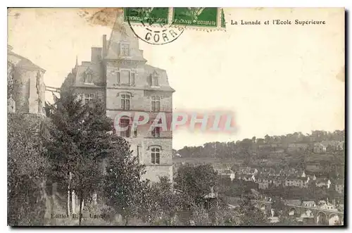 Cartes postales La Lunade et l'Ecole Superieure