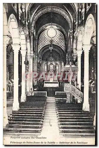 Cartes postales Peterinage de Notre Dame de la Salette