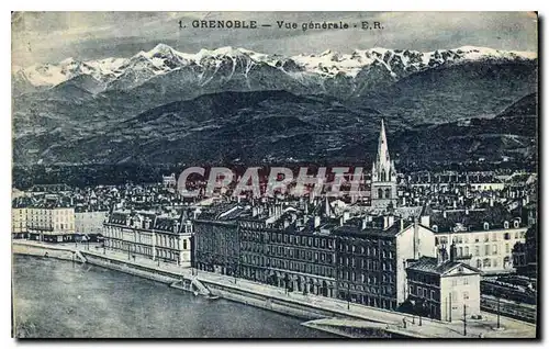 Cartes postales Grenoble Vue generale