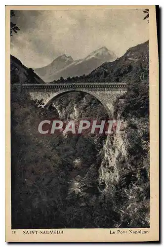 Cartes postales Saint Sauveur Le Pont Napoleon