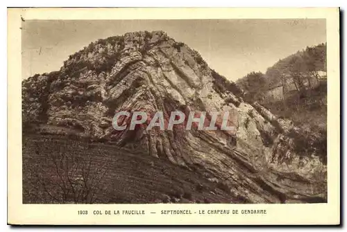 Ansichtskarte AK Col de la Faucille Septmoncel Le Chapeau de Gendarme