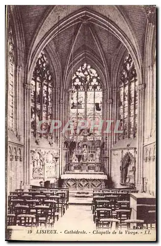 Cartes postales Lisieux Cathedrale Chapelle de la Vierge