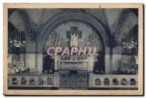 Ansichtskarte AK La Basilique de Lisieux La Crypte Le Choeur