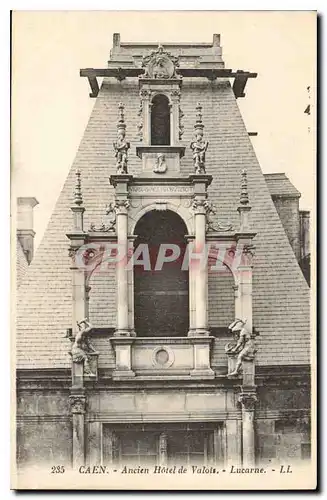 Cartes postales Caen Ancien de Valois Lucarne