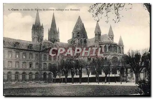 Ansichtskarte AK Caen Abside de l'Eglise St Etienne Abbaye aux Hommes