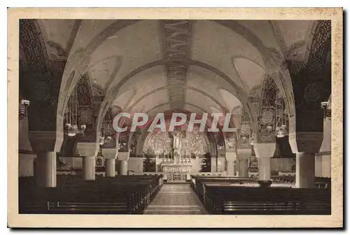 Cartes postales La Basilique de Lisieux La Crypte Vue generale