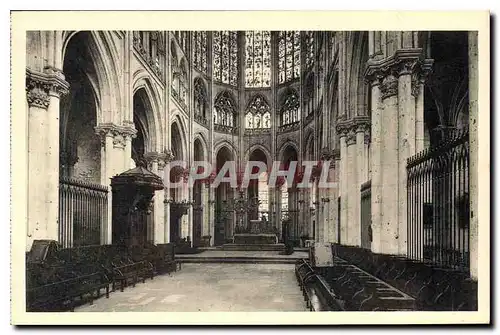 Cartes postales Tours Cathedrale Choeur