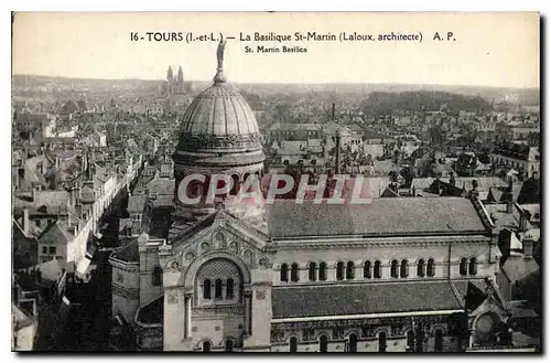 Ansichtskarte AK Tours La Basilique St Martin Laloux architecte