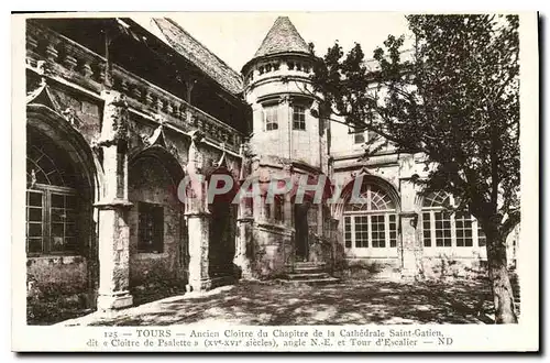 Cartes postales Tours Ancien Cloitre du Chapitre de la Cathedrale Saint Gatien