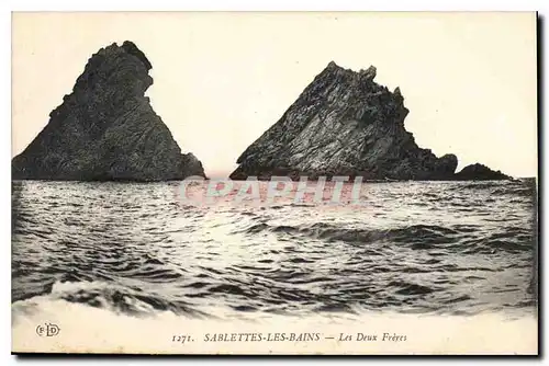 Cartes postales Sablettes Les Bains Les Deux Freres